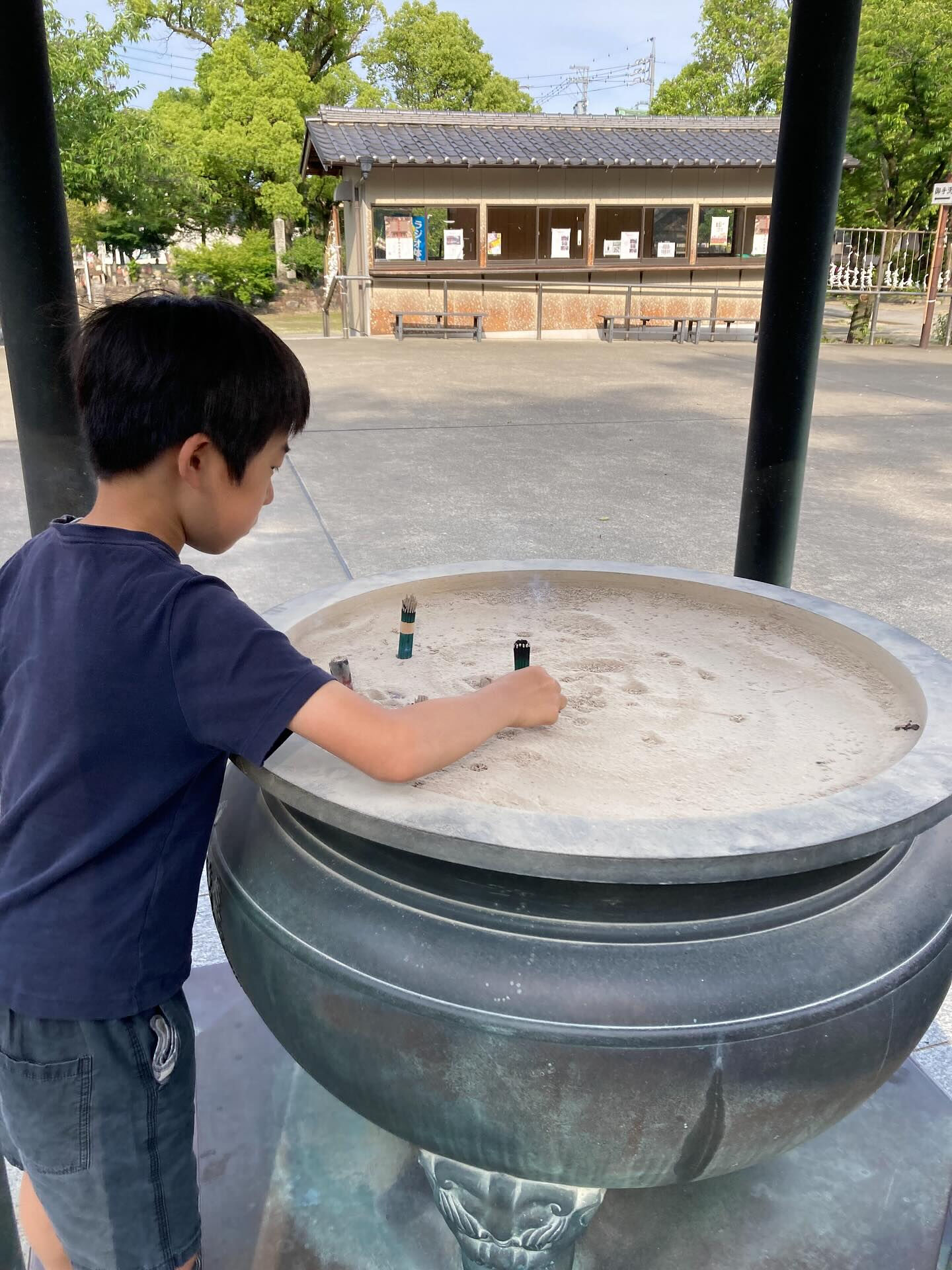⛩️月に一度の甚目寺観音参拝🙏