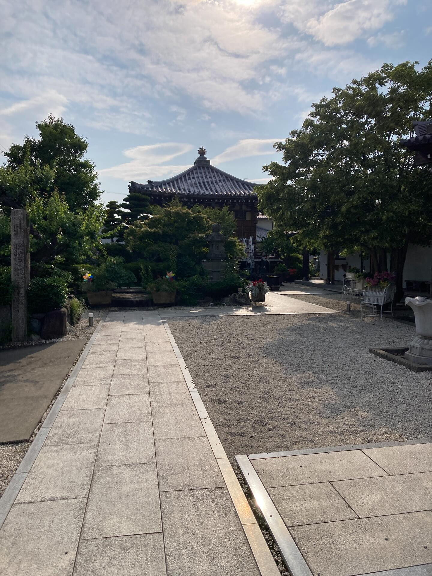 ⛩️月に一度の甚目寺観音参拝🙏