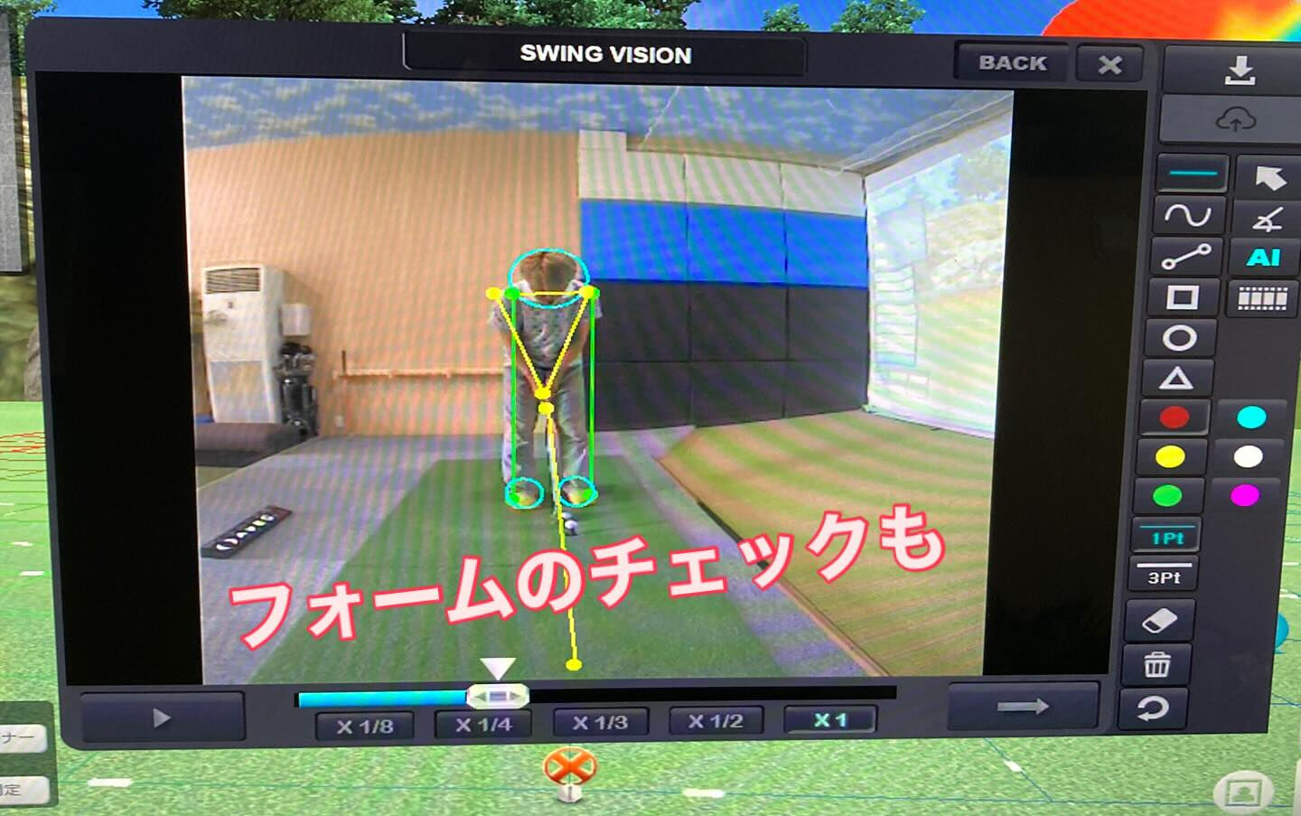 🏌️‍♂️【パター練習もフォーム確認も！】⛳️